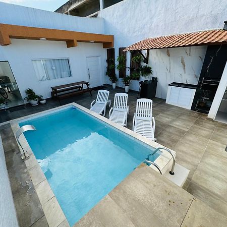 Casa compacta com piscina Guarujá Exterior foto